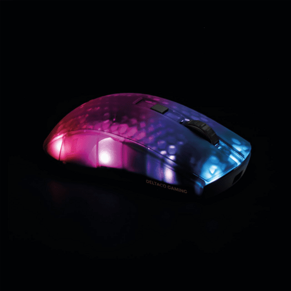 Deltaco DM320 Gaming Maus Wireless RGB ultraleicht schwarz