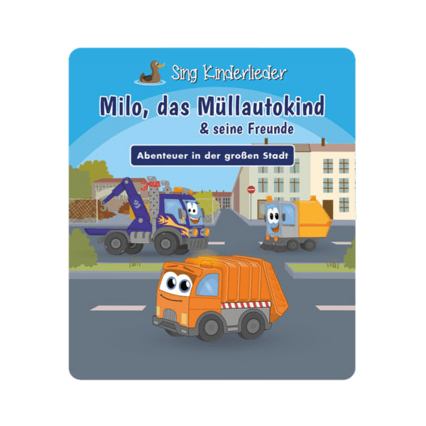 Tonies Sing Kinderlieder - Milo, das Müllautokind & seine