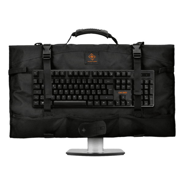 Deltaco Monitortasche m. Griff für 24" - 27" schwarz