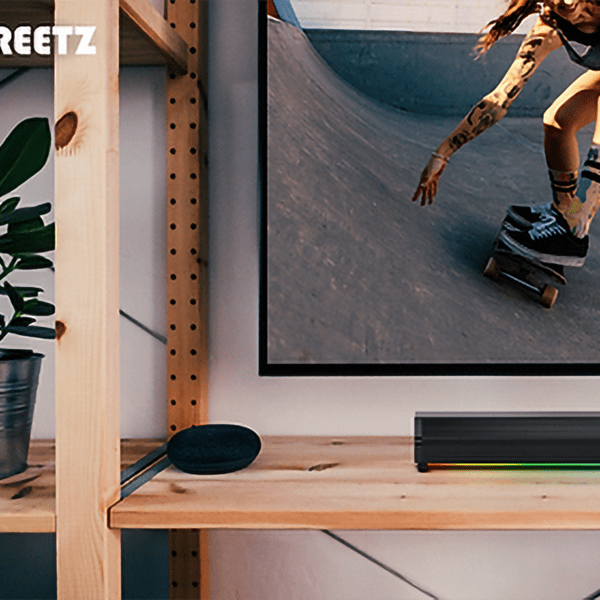 Streetz BT Soundbar RGB Light  micro SD slot schwarz