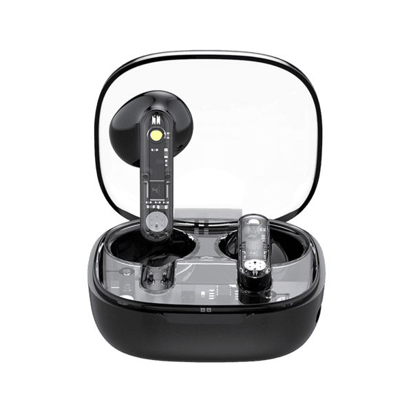 Streetz BT TWS In-Ear Kopfhörer Transparent schwarz