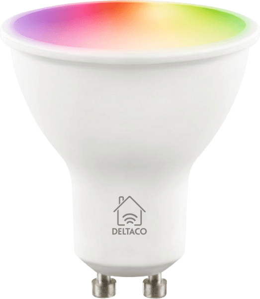 Deltaco Smart Home LED GU10 5W RGB