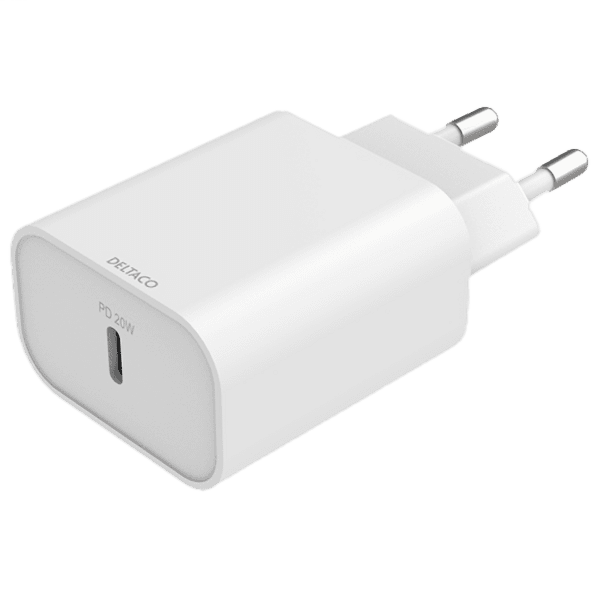 Deltaco PD Ladegerät 20W USB-C weiß