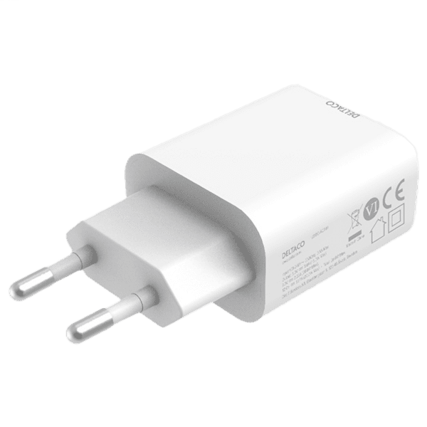 Deltaco PD Ladegerät 20W USB-C weiß