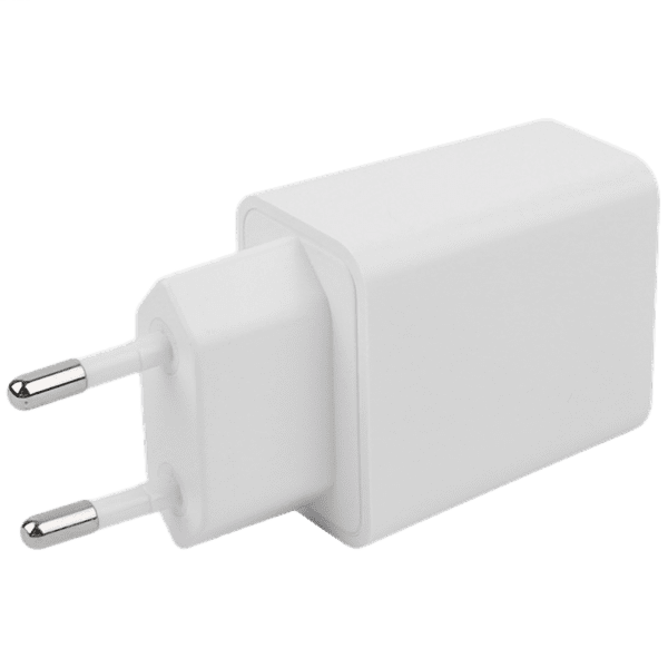 Deltaco PD Ladegerät 20W USB-C+USB-C Kabel 1m weiß