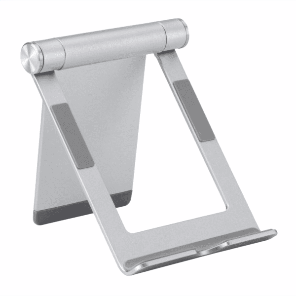 DELTACO faltbarer Tablet/Smartphone Halter Aluminium