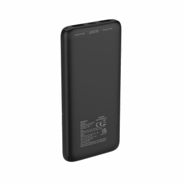 DELTACO Powerbank 10000mAh 20W PD USB-C/2x USB schwarz