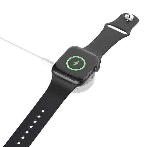 DELTACO Apple Watch Ladegerät USB 1m weiß