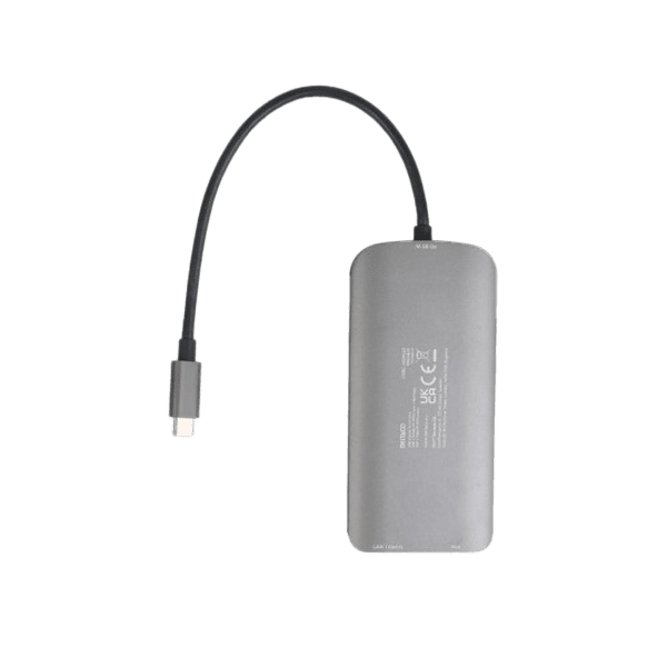 DELTACO USB-C Dockingstation 3xUSB/SD/microSD/RJ45/HDMI si DELTACO USB-C Dockingstation 3xUSB/SD/microSD/RJ45/HDMI si