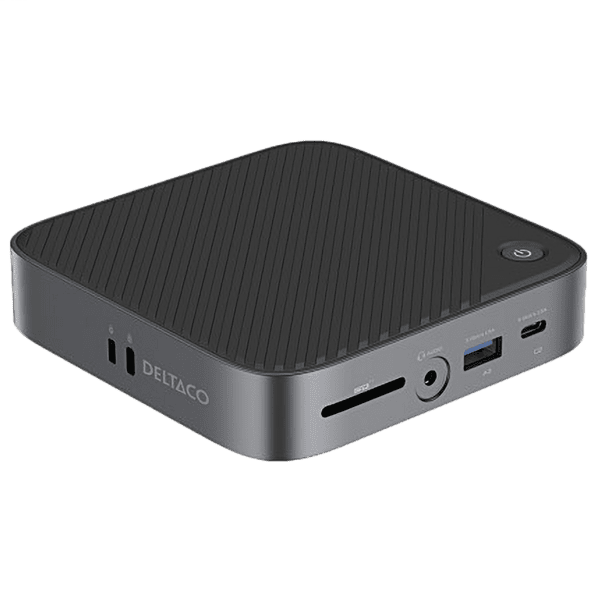 DELTACO USB-C Dockingstation 2xHDMI/RJ45/SD/3.5 VESA 65W DELTACO USB-C Dockingstation 2xHDMI/RJ45/SD/3.5 VESA 65W