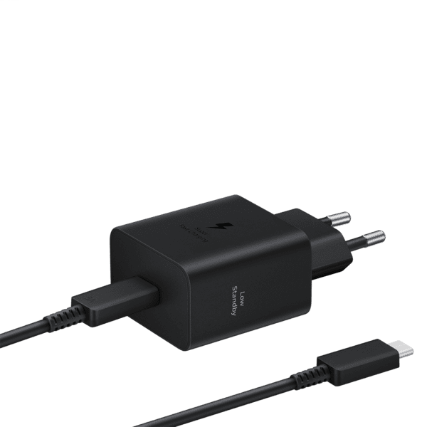 Samsung Schnellladegerät USB-C 45W + USB-C Kabel 1,8m schw