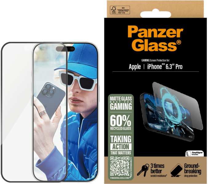 PanzerGlass Gaming SP iPhone 16 Pro UWF