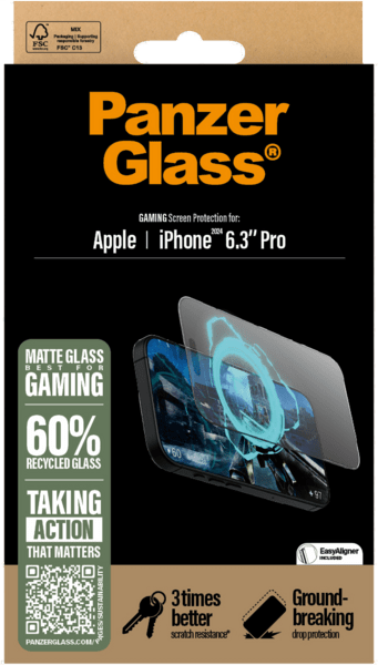 PanzerGlass Gaming SP iPhone 16 Pro UWF