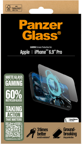 PanzerGlass SP entspiegelt iPhone 16 Pro Max UWF PanzerGlass SP entspiegelt iPhone 16 Pro Max UWF