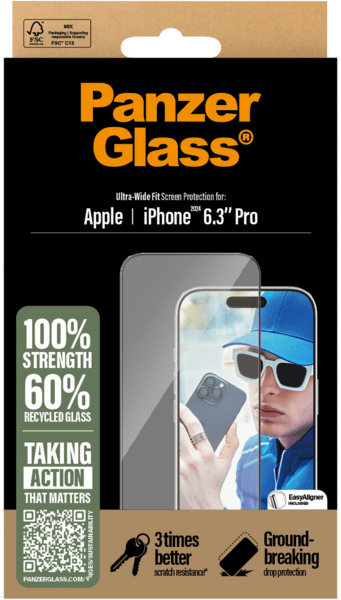 PanzerGlass SP iPhone 16 Pro UWF