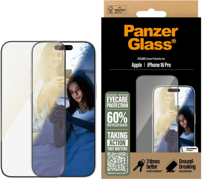 PanzerGlass EyeCare SP iPhone 16 Pro UWF