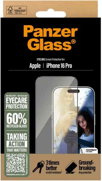 PanzerGlass EyeCare SP iPhone 16 Pro UWF