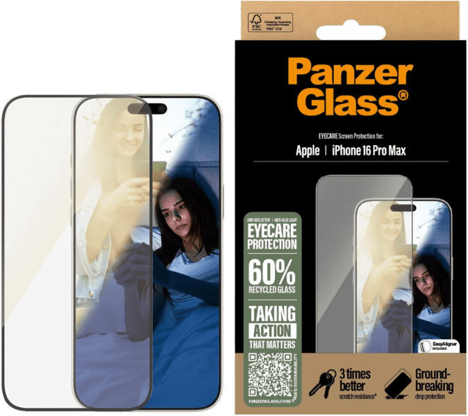 PanzerGlass EyeCare SP iPhone 16 Pro Max UWF