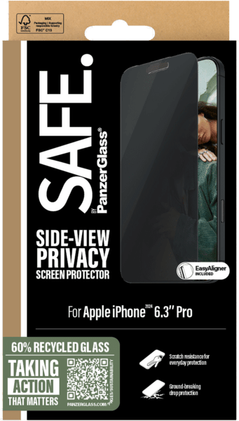 PanzerGlass SAFE. SP iPhone 16 Pro UWF