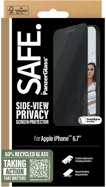 PanzerGlass SAFE. SP iPhone 16 Plus UWF