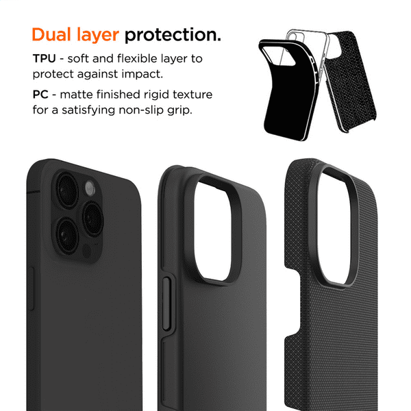 Eiger North Case iPhone 16 Plus schwarz