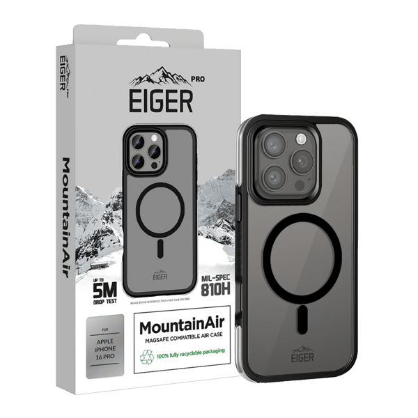 Eiger Pro MountainAir Case iPhone 16 Pro schwarz