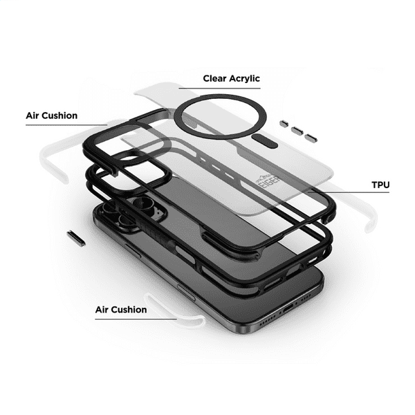 Eiger Pro MountainAir Case iPhone 16 Pro Max schwarz Eiger Pro MountainAir Case iPhone 16 Pro Max schwarz