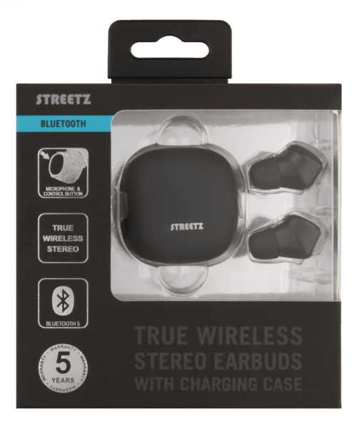 Streetz BT TWS In-Ear Kopfhörer schwarz