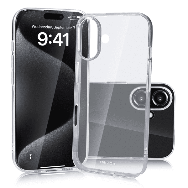 nevox StyleShell Flex iPhone 16 Plus transparent