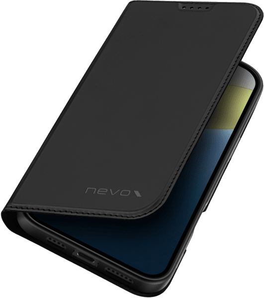 nevox Vario Series Bookcase iPhone 16 Plus schwarz