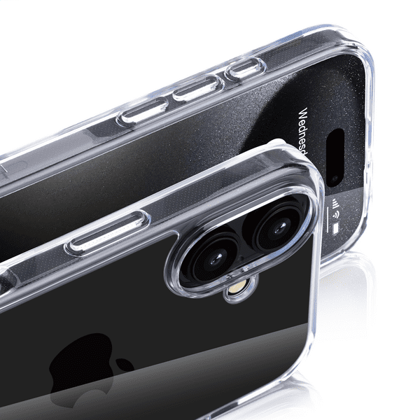 nevox StyleShell SHOCKFlex iPhone 16 Plus transparent nevox StyleShell SHOCKFlex iPhone 16 Plus transparent