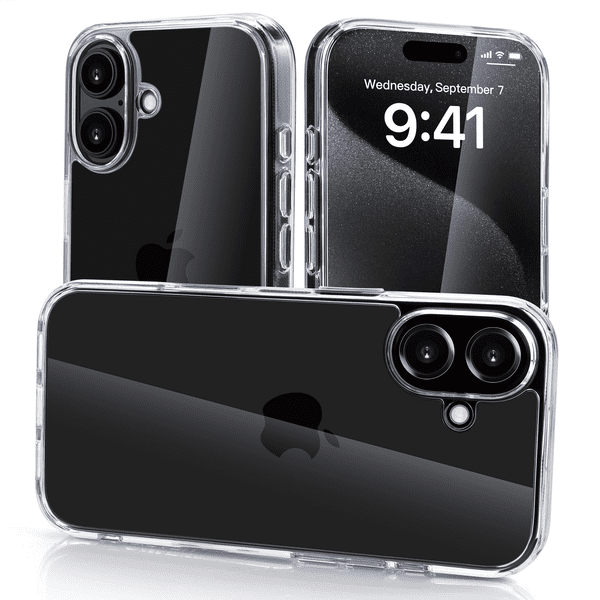 nevox StyleShell SHOCKFlex iPhone 16 Plus transparent nevox StyleShell SHOCKFlex iPhone 16 Plus transparent