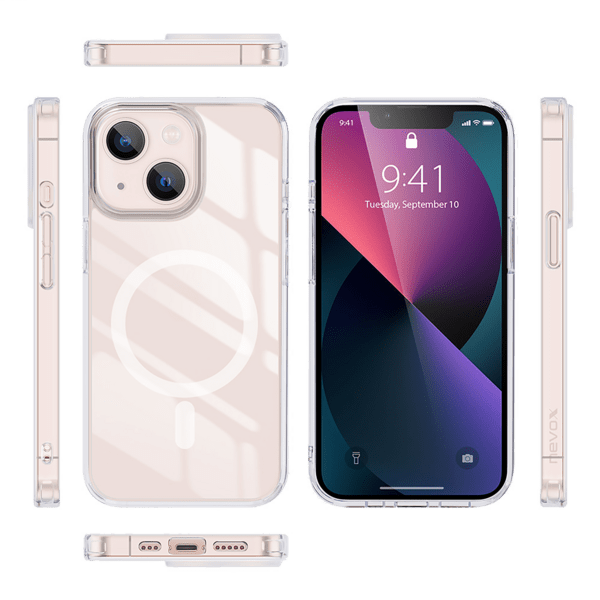 nevox StyleShell SHOCKFlex MagSafe iPhone 16 transparent