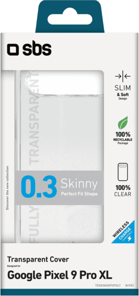 SBS Skinny Cover Google Pixel 9 Pro XL transparent