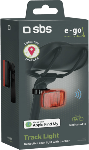 SBS Tracker Find My for Bikes komp. m. Apple schwarz