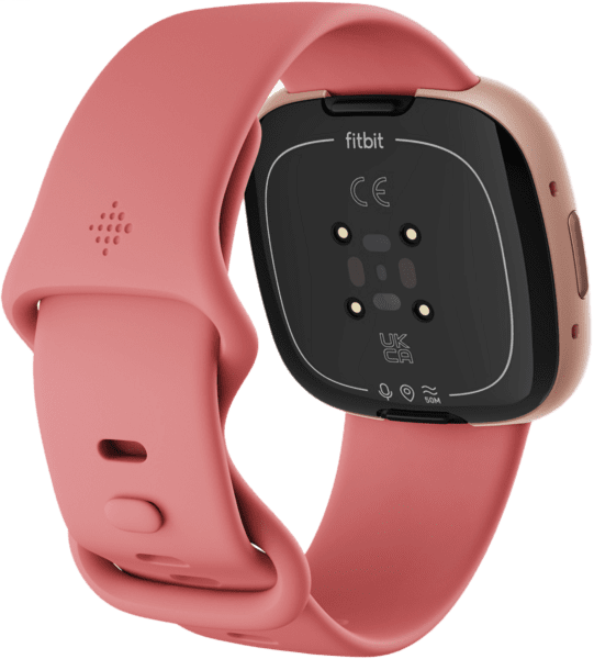 fitbit Versa 4 sandrosa/Aluminium kupferrose