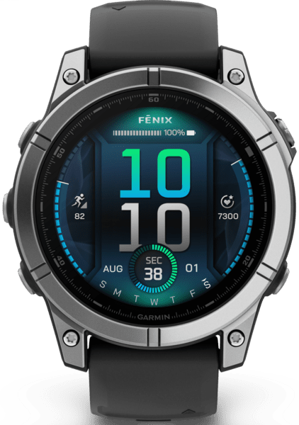 Garmin fenix E 47mm schwarz/silber Garmin fenix E 47mm schwarz/silber