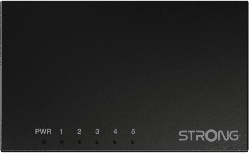 Strong 5-Port Gigabit Metal Desktop Switch