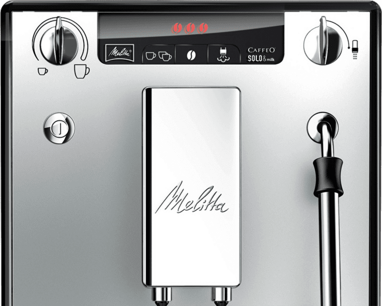 Melitta SOLO & MILK Kaffeevollautomat silber