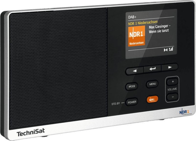 TechniSat Digitradio 215 NDR 1 Dabbi Edition schwarz/silber