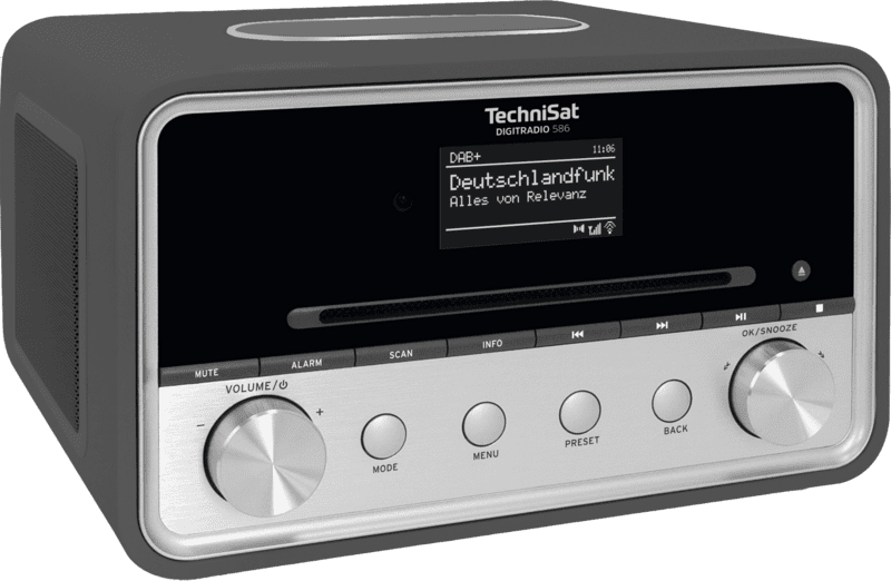 TechniSat Digitradio 586 DAB+ Radio anthrazit/silber