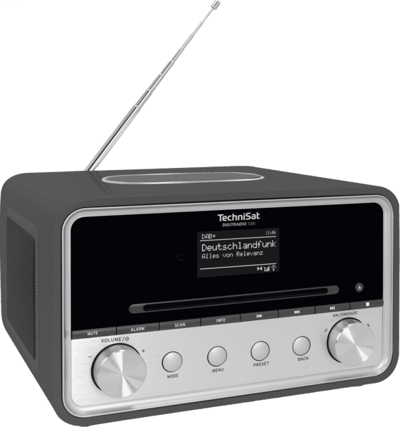 TechniSat Digitradio 586 DAB+ Radio anthrazit/silber