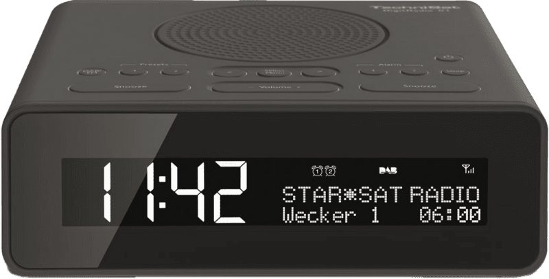 TechniSat Digitradio 51 DAB+ Radiowecker anthrazit