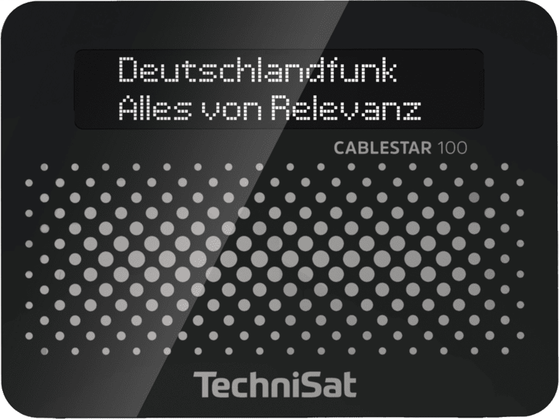 TechniSat Cablestar 100 DAB+ Tuner schwarz