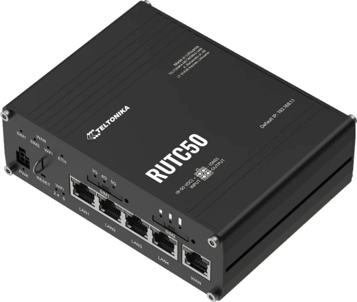 Teltonika RUTC50 5G WLAN Router