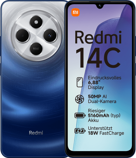 Xiaomi Redmi 14C 4GB 128GB starry blue