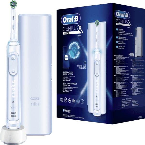 Oral-B Genius X weiß + Reiseetui