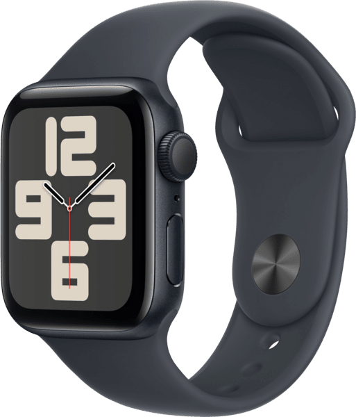 Apple Watch SE GPS 40mm Alu Sport Band mitternacht S/M