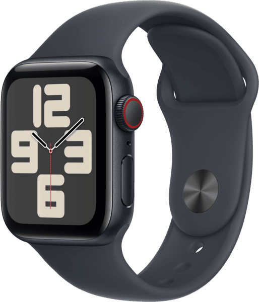 Apple Watch SE GPS Cell 40mm Alu Sport mn M/L