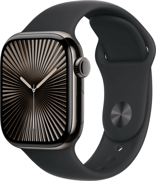 Apple Watch Series 10 GPS Cell 42mm sl.ti. Sport sw S/M